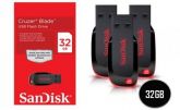 Pen Drive Sandisk 32gb Embalagem Lacrado 100% Original